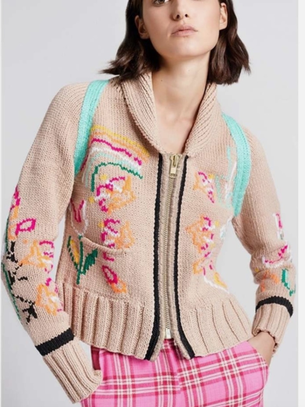 Smythe Augden Handknit Sweater